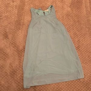 Womens size large light blue dress